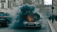 A car blows up randomly (Image via Apple TV+)